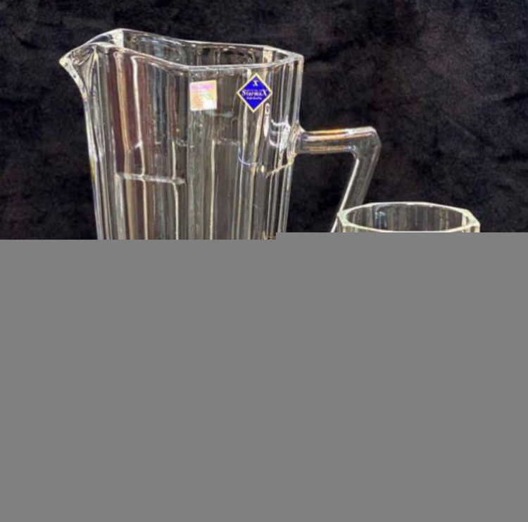پارچ لیوان استیج/لئوپارد لب طلا و ساده