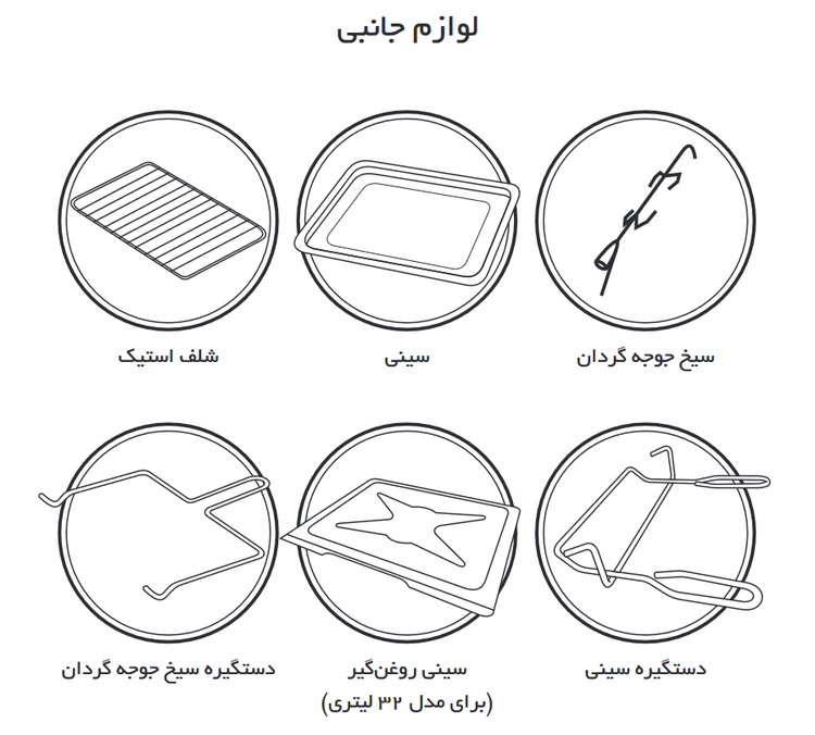 فر برقی رومیزی داتیس مدل DT812