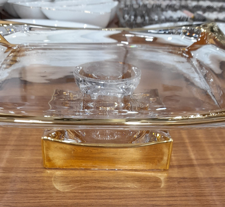 قاب شیرینی ایگل لب طلا