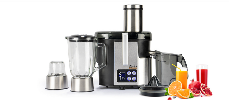 آبمیوه گیر چهار کاره ناسا الکتریک مدل NS-945