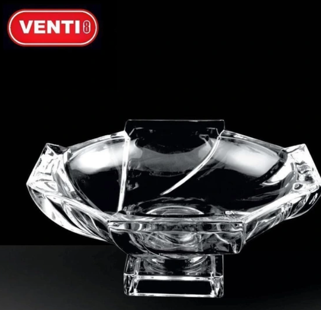 قاب میوه پایه دار کریستال اسکوئر برند VENTY8