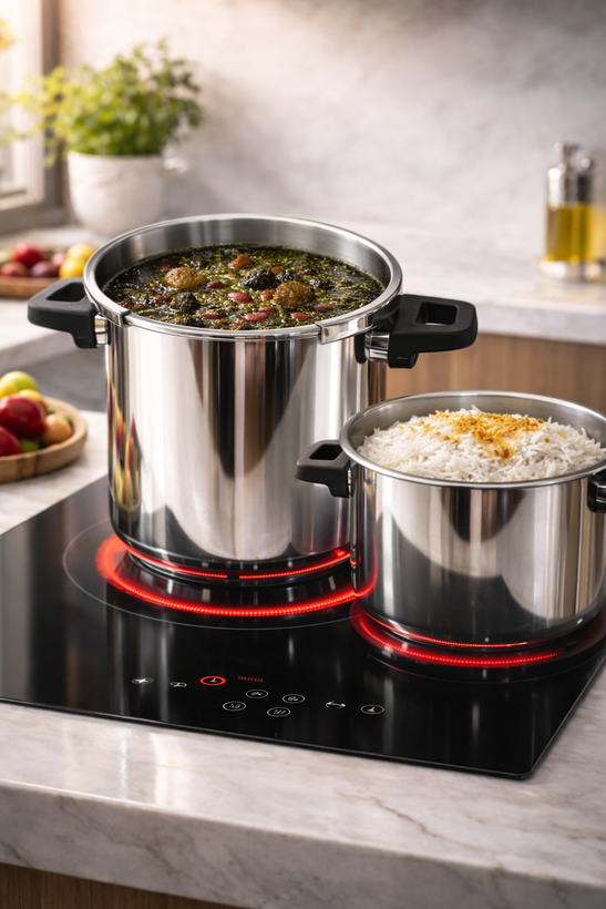 زودپز ۷ لیتر یونیک درب کلیپسی مدل UN-8624
