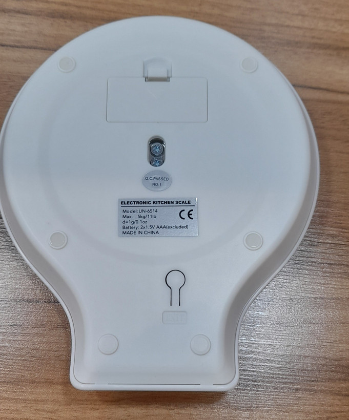 ترازو آشپزخانه ۵کیلو یونیک مدل UN-6514