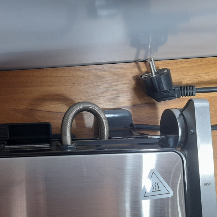 ساندویچ ساز و گریل حرفه ای تکنو مدل Te-412