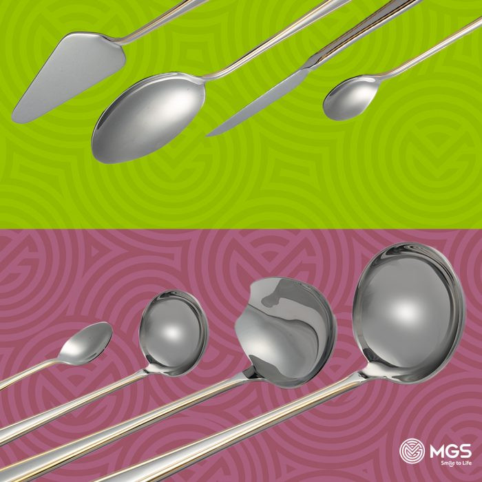 سرویس قاشق چنگال 30 نفره 147 پارچه MGS مدل 1016G