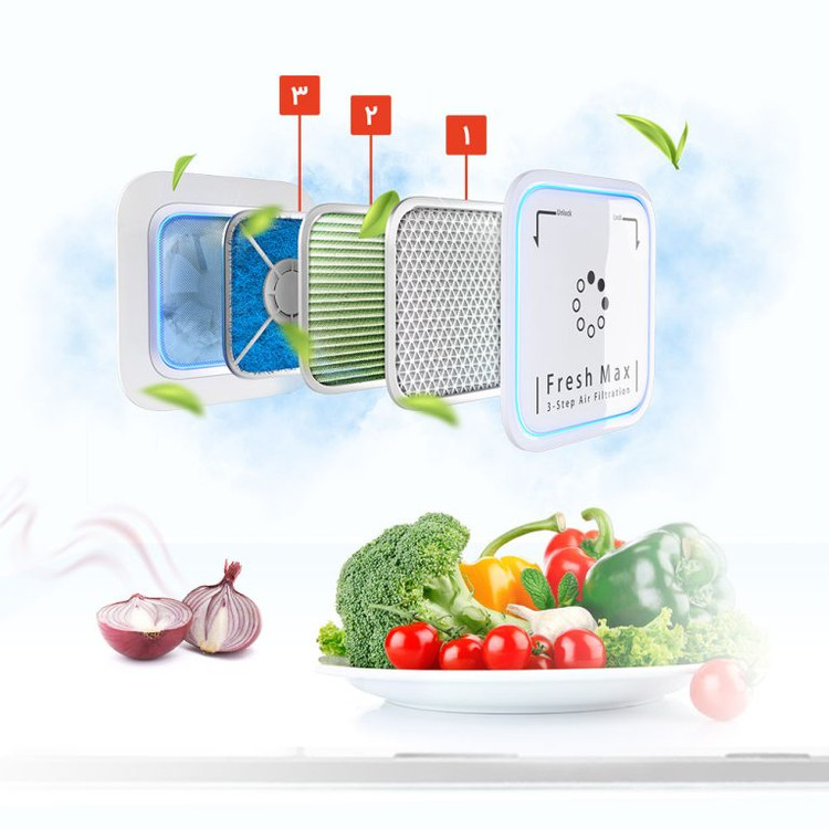 یخچال فریزر ساید بای ساید دوو مدل ARSXI30-20W سری Sinsun 3 door L (Prime)
