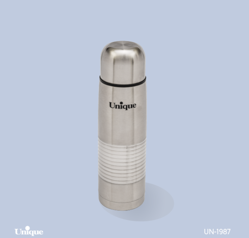 فلاسک چای قلمی یونیک اصلی مدل UN-1987 سایز 0.8 لیتر